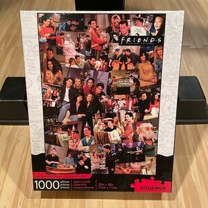 Friends TV Show Scenes 1000 Piece Puzzle Monica Chandler Ross Phoebe Rachel Joey